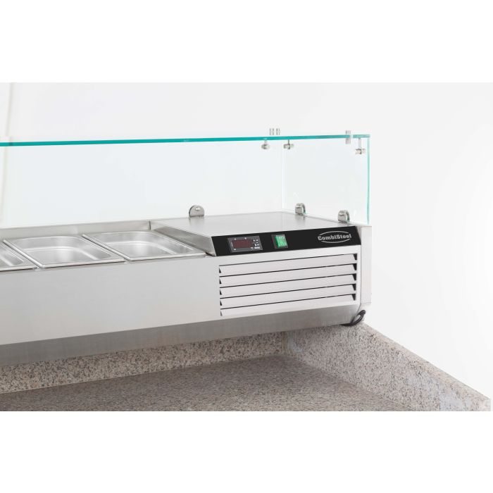 7450_0018-0023a_9 Refrigerated counter top 1/4GN x 6 - Image 5