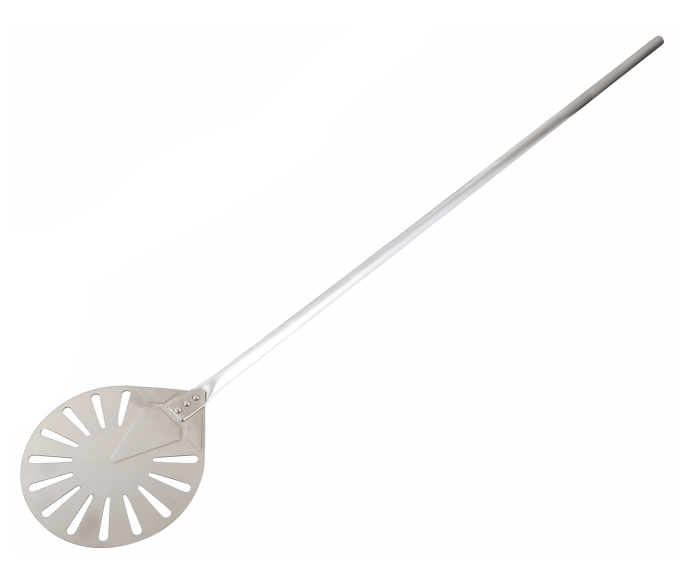 Ss pizza shovel round perforated 23-120 Ss pizza shovel round perforated 23-120
