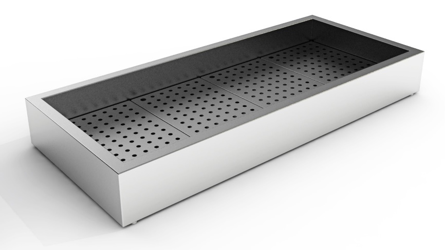 Crushed ice bin 4/1 gn Crushed ice bin 4/1 gn