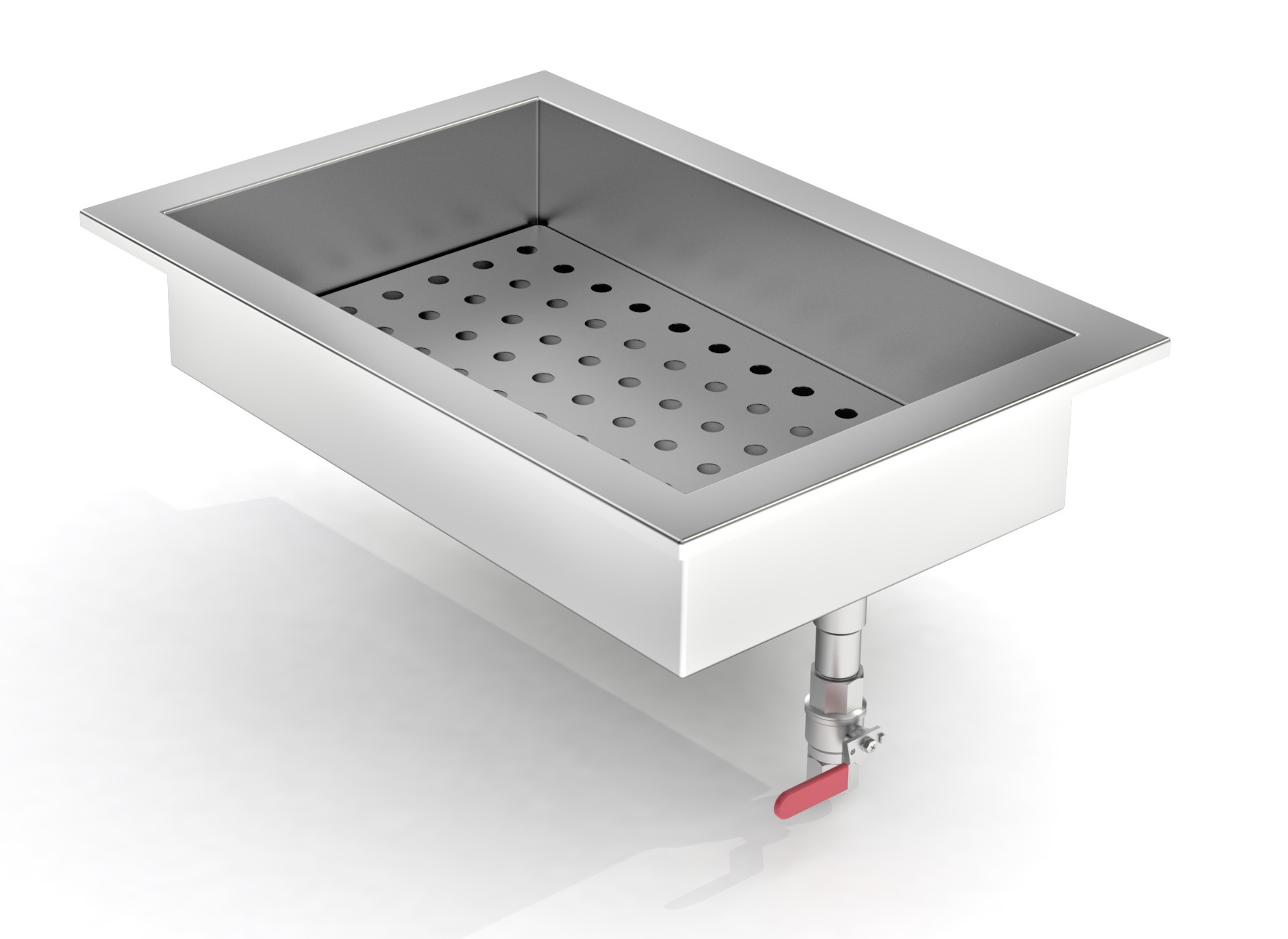 Crushed ice bin drop-in 1/1 gn Crushed ice bin drop-in 1/1 gn