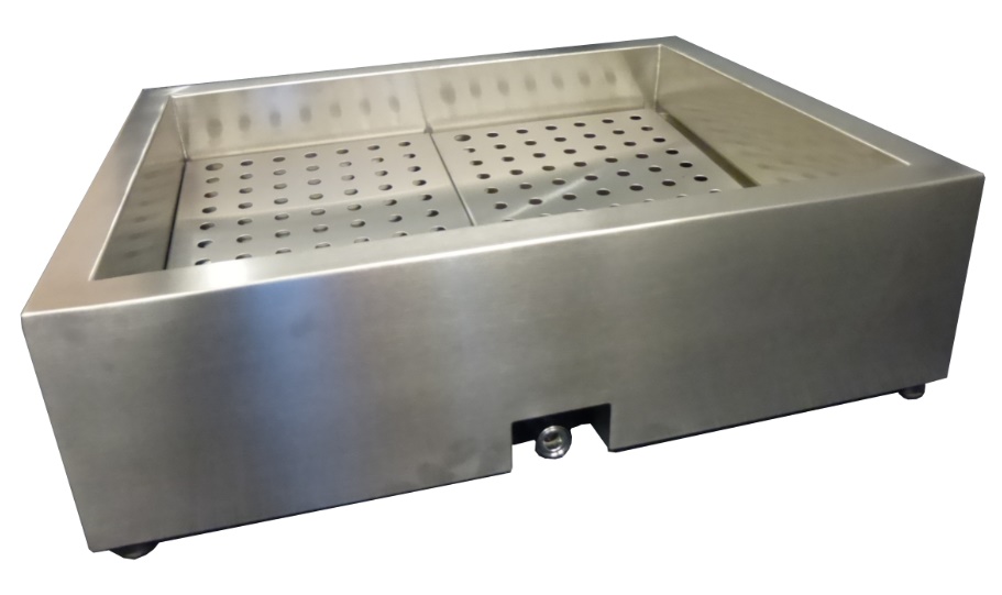 7013_2795-9856 Crushed ice bin incline 4/1GN AISI 304 drain on the operating side - Image 3