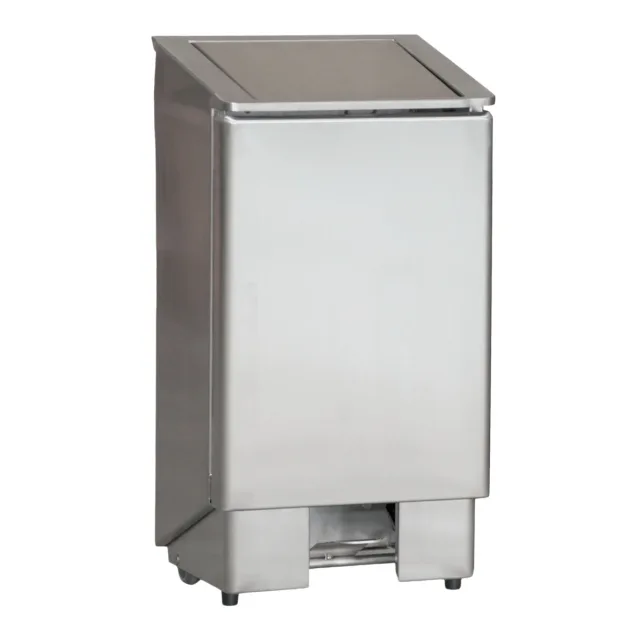 Waste bin with foot pedal 60l