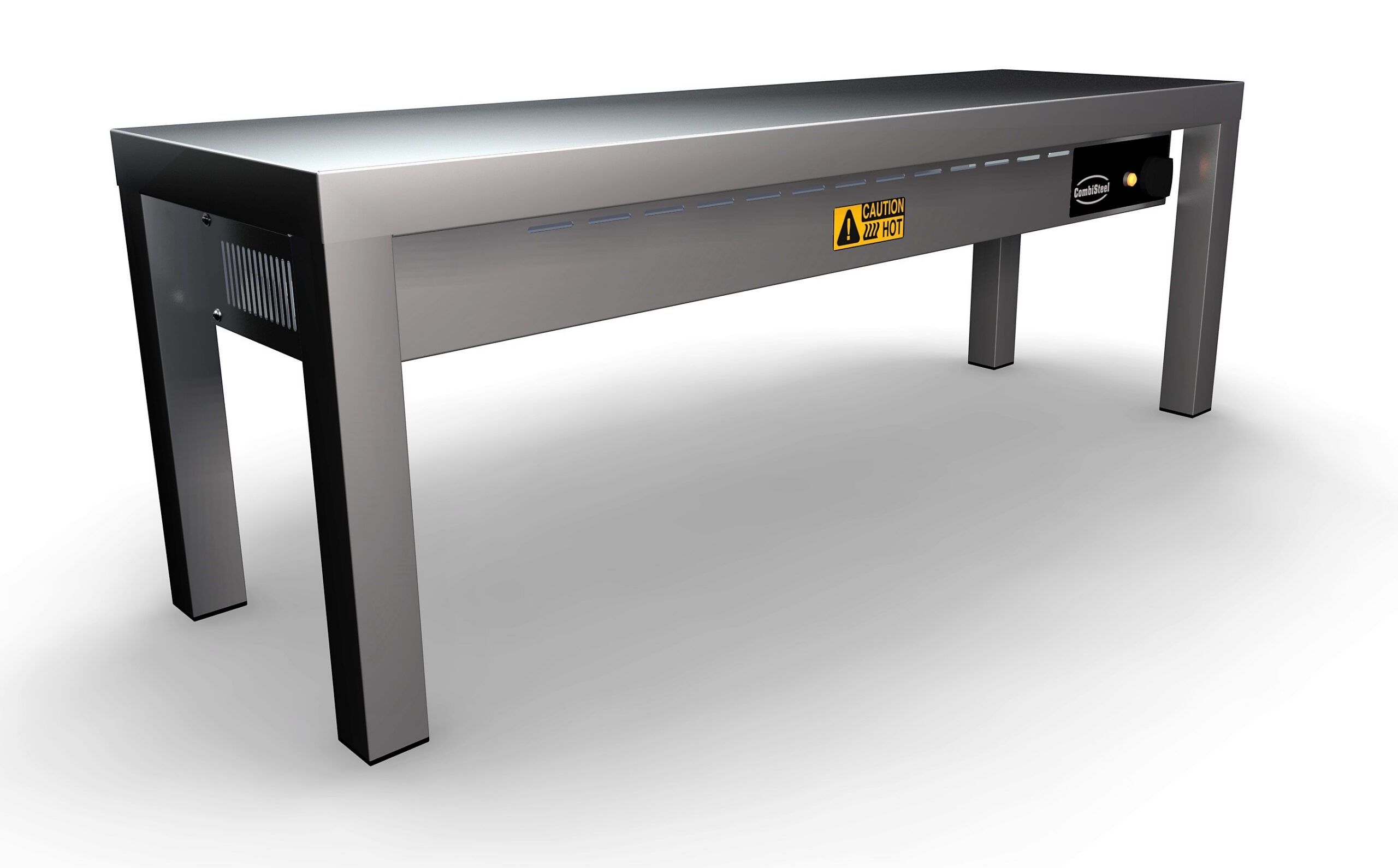 7020_0700-11108 Antstatinė šildoma keraminė lentyna, 1 lygio, 1000, 3 x 250W šildytuvai - Image 2