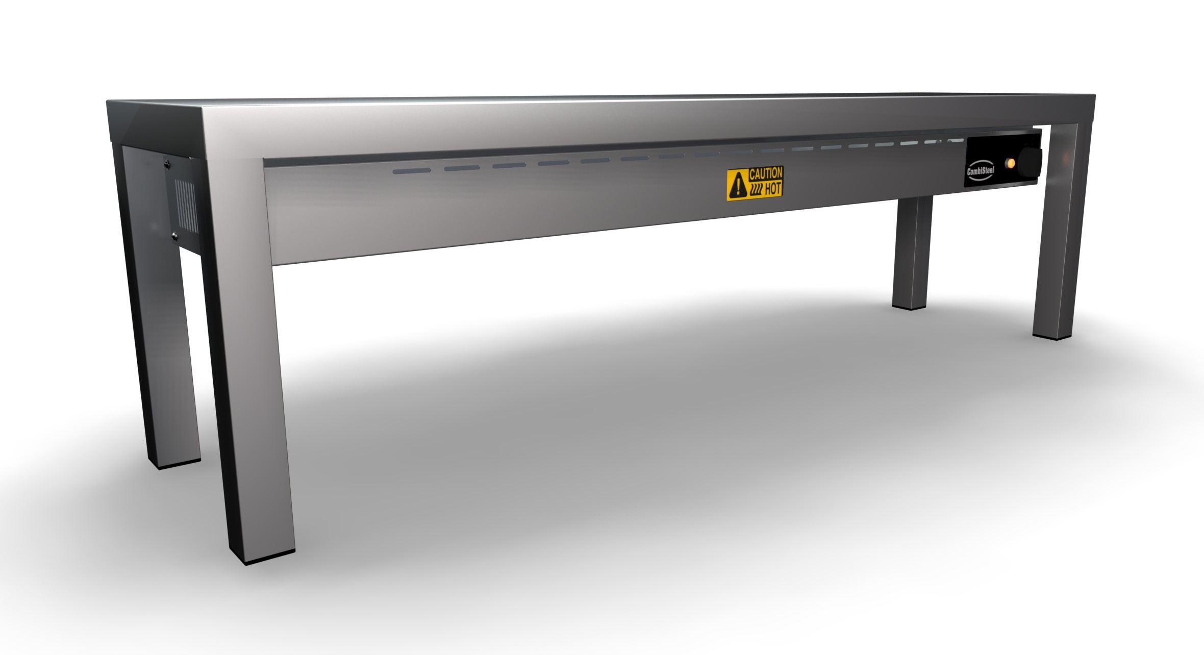 7020_0705-11109 Šildoma keraminė viršutinė lentyna, vieno lygio, 1200, 3 šildytuvai po 250W - Image 2