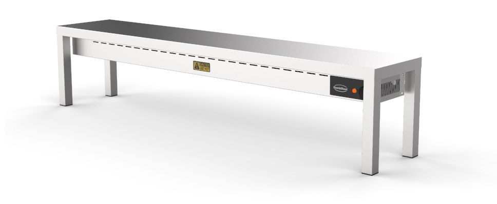 Overshelf ceramic heated 1 level 2000 6 heaters of 250w Overshelf ceramic heated 1 level 2000 6 heaters of 250w