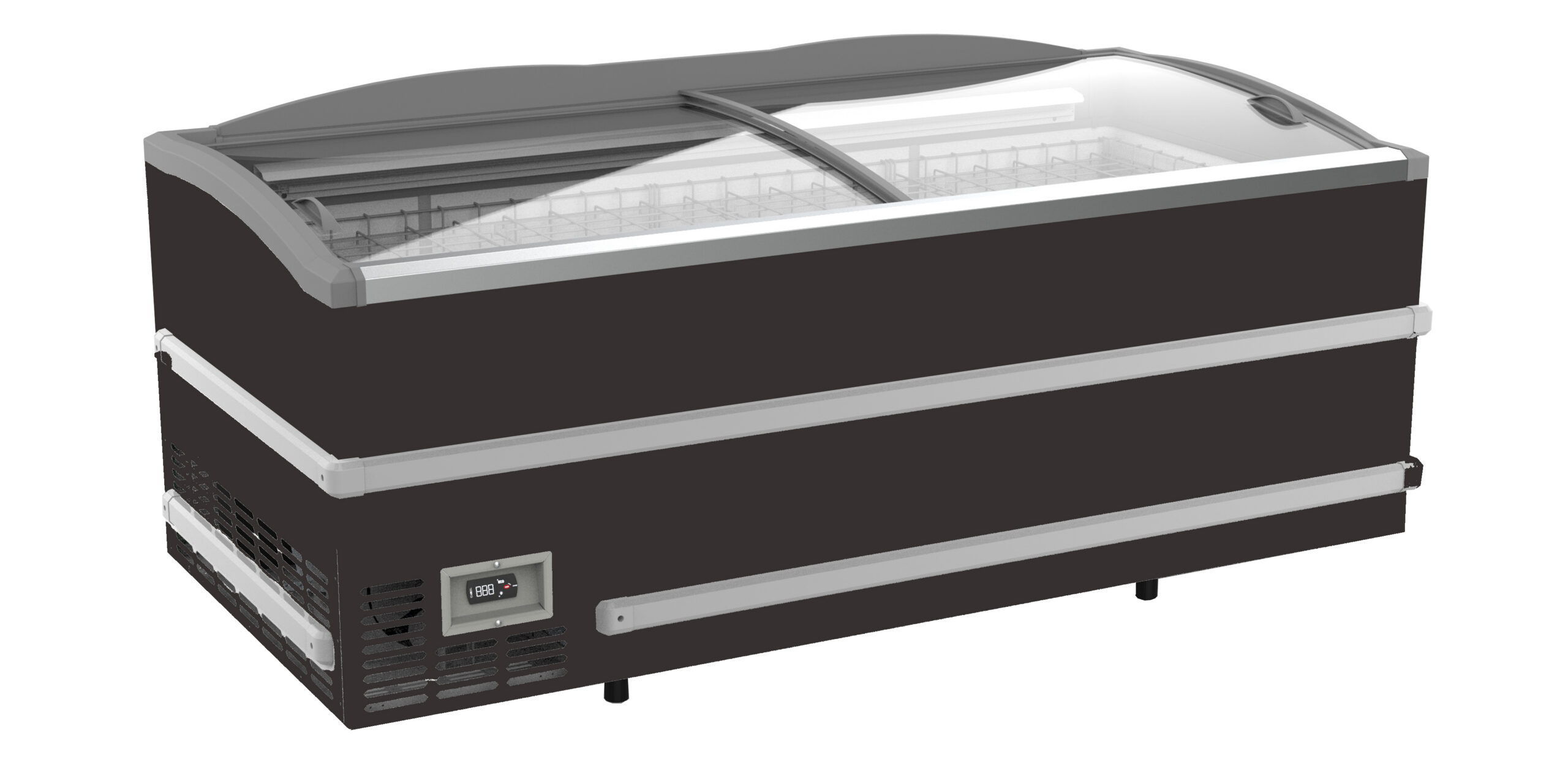 Supermarket chest freezer black head element manual defrost Supermarket chest freezer black head element manual defrost