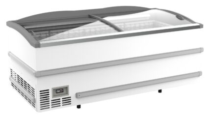 Supermarket chest freezer white head element  manual defrost