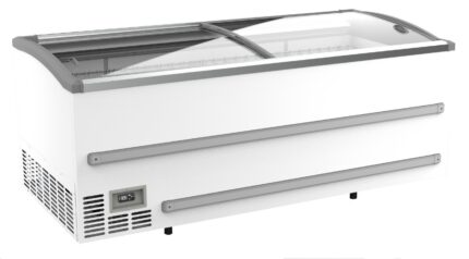 Supermarket chest freezer white 2125  manual defrost