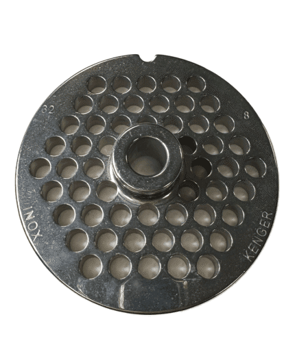 8mm grinder plate for meatgrinder 32 - 750kg/h