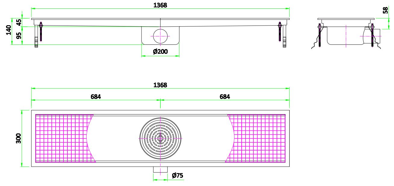 7075_0115-9295 300 grindų grotelės 1368 - Image 2