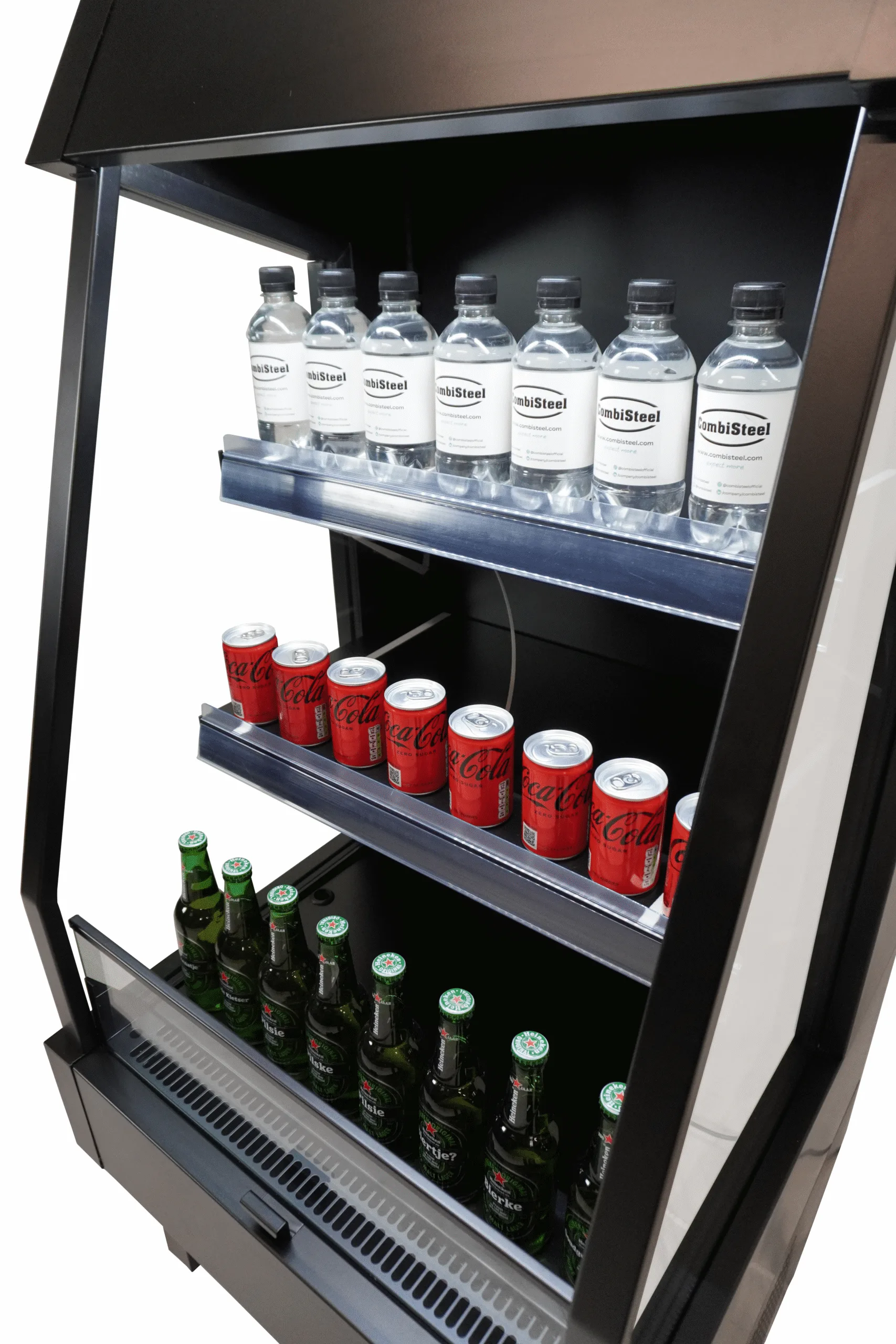 Импульсный охладитель черный 165л Note: "Impulse cooler" = specific type of beverage cooler — изображение 2