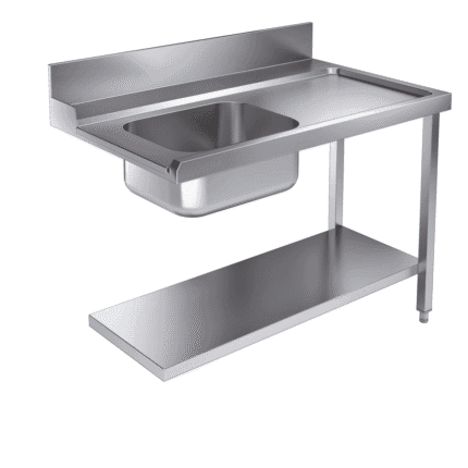 Entry table bottom shelf 1200 right for 7082.0070 - 0075