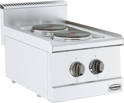 Base 600 electric range 2 pl.