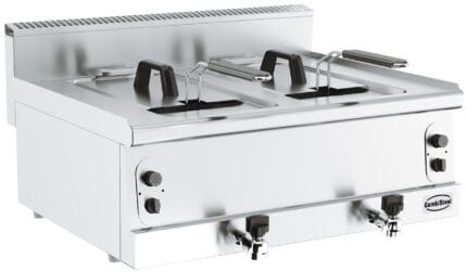 Base 600 gas fryer 2x8l  **attention