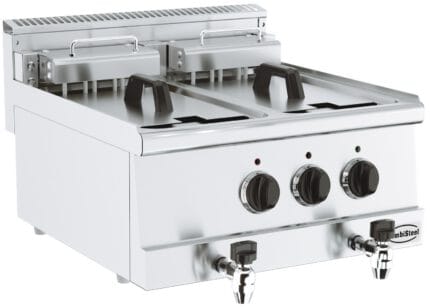 Base 600 electric fryer 2x10l
