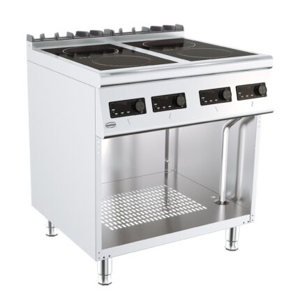 Base 700 induction electric range 4 pl.