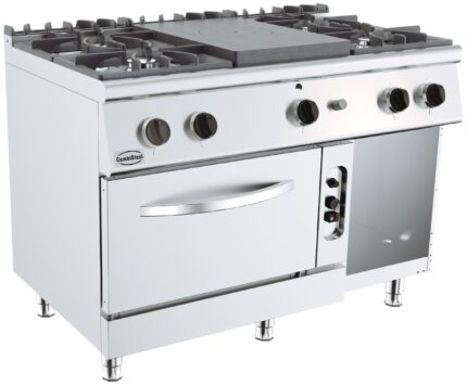 Base 700 solid top range 4 bu. gas oven