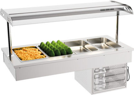 Drop-in refrigerated unit 4/1