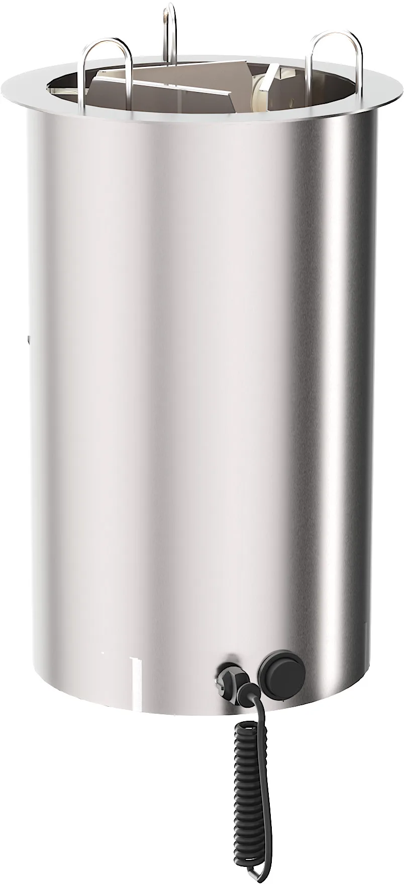 Drop-in warm plates lift