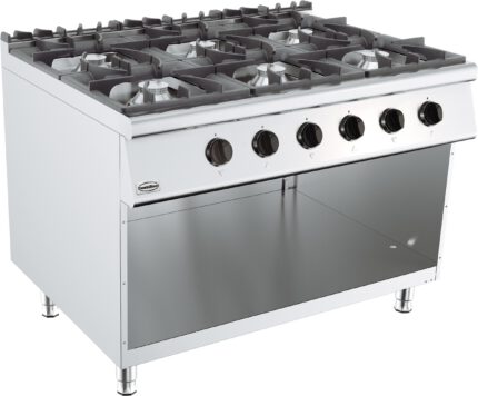 Base 900 gas range 6 bu.