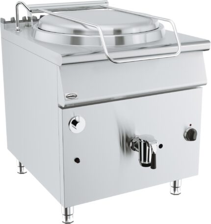 Base 900 gas boiling pan 150l - indirect heating