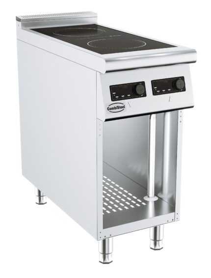 Base 900 induction electric range 2 pl.