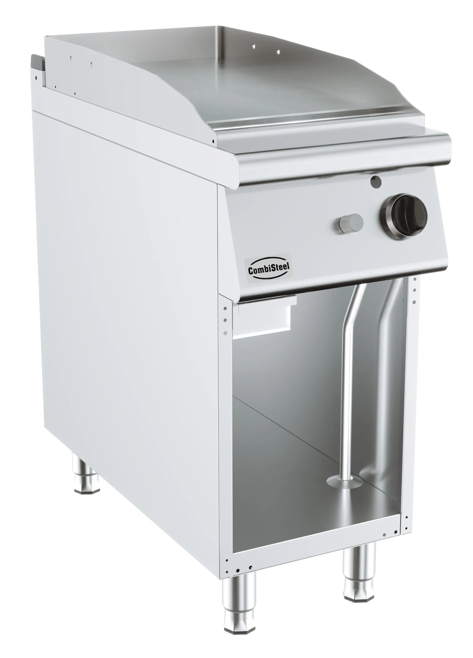 Base 900 gas fry top chrome