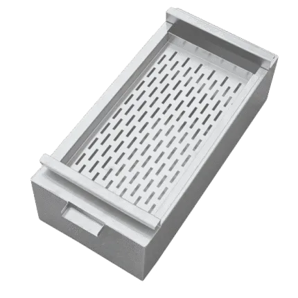 Base 700/900 fryer oil collection tray with filter