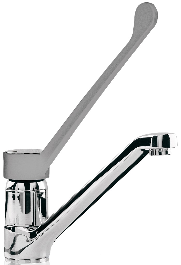 Faucet with elbow command Faucet with elbow command