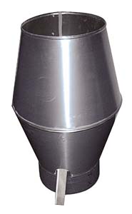 Deflector hood round ø 200