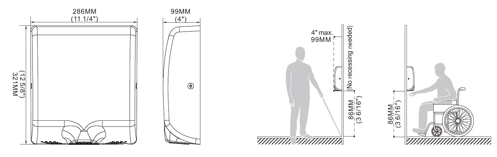 7270_0040-9864 Rankų džiovintuvas HD-30 - Image 2