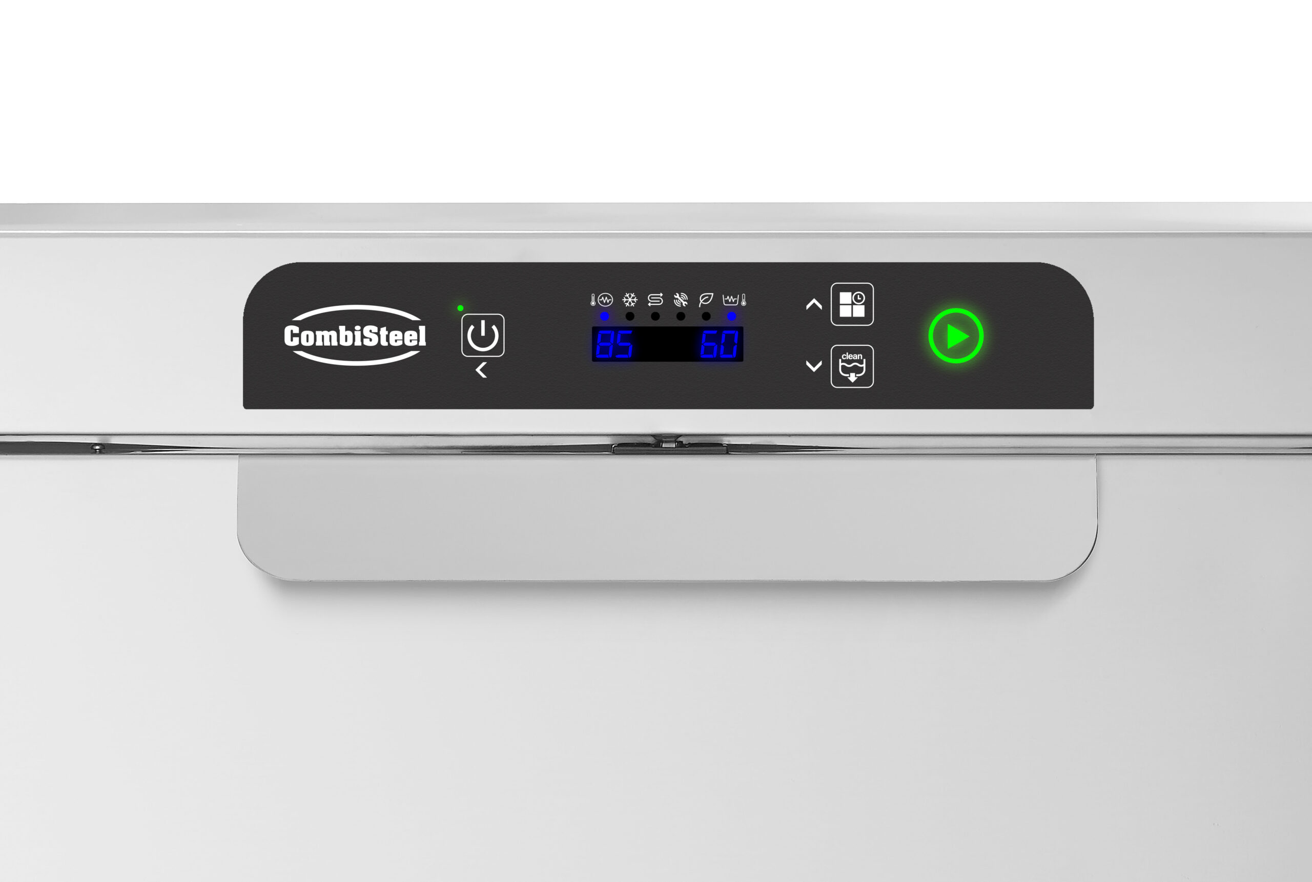 7280_0005-0010-0015-0020-0021-0022-0025-0026-0027_control_panel_1 SL посудомоечная машина фронтальная 500-230 DP DDE с дренажным насосом и дозатором моющего средства — изображение 2