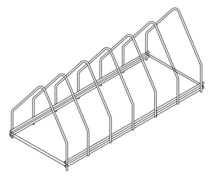Ss tray rack 6
