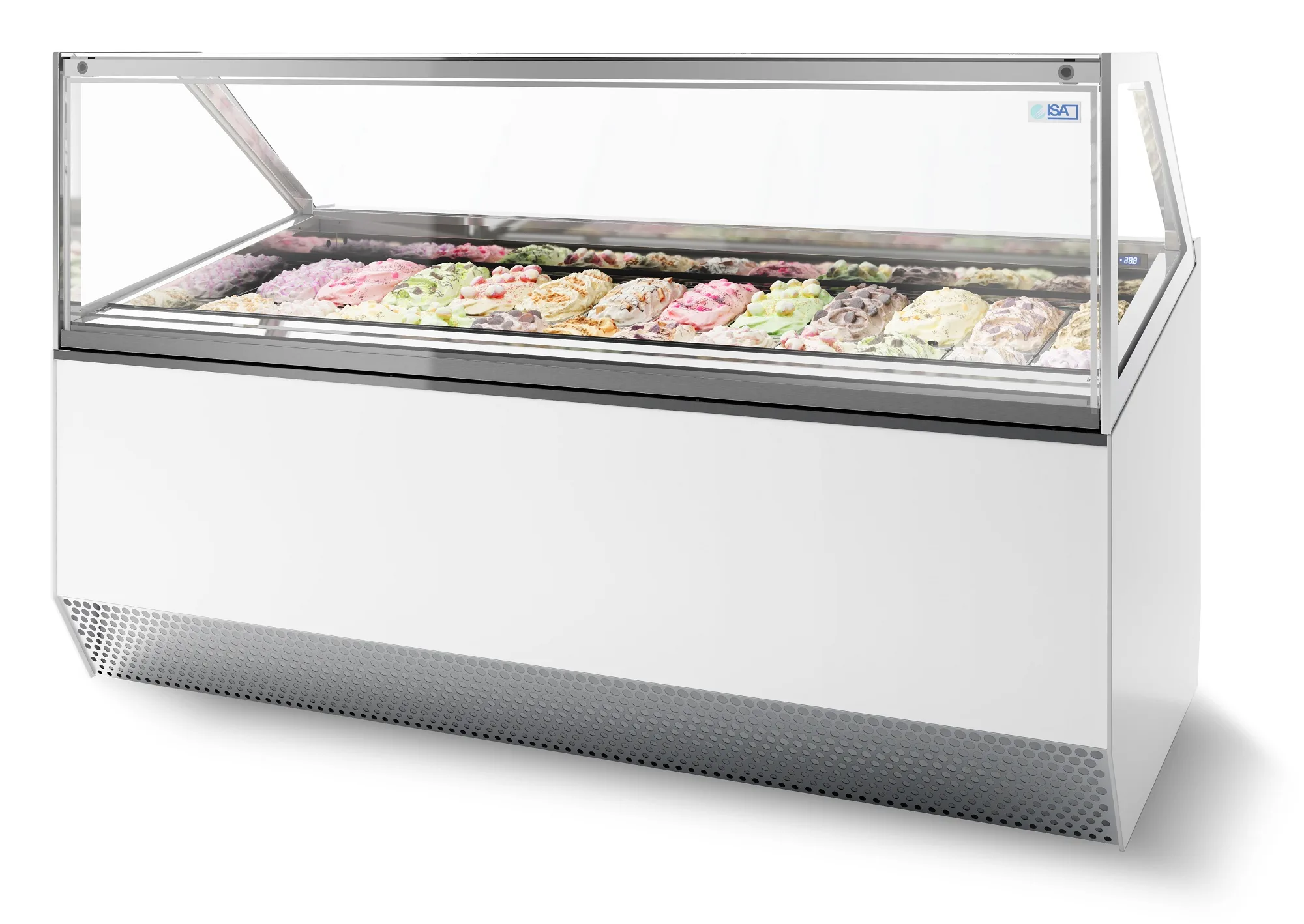 Ice cream display millenium 18  *transport on request*