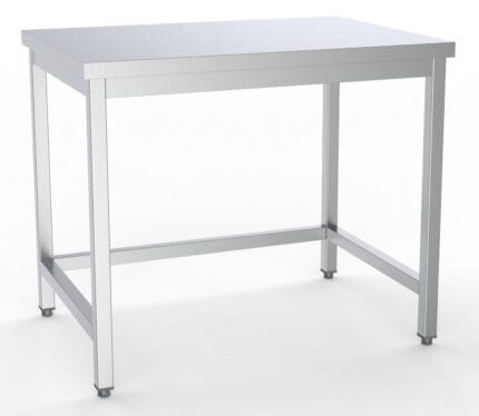 700 worktable open frame flat packed 1400