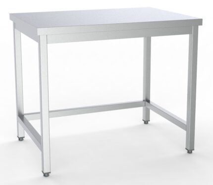 700 worktable open frame flat packed 1600