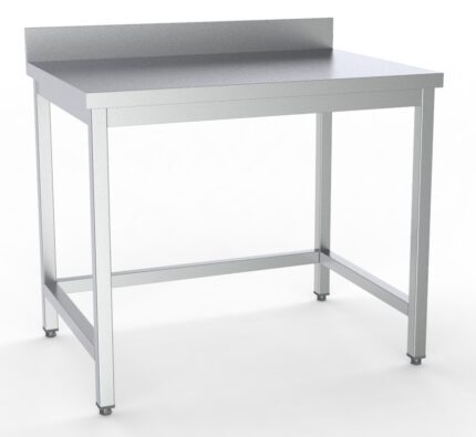 700 worktable open frame upstand flat packed 700