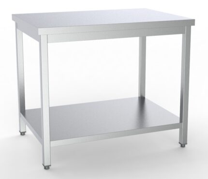 600 worktable bottom shelf flat packed 2000