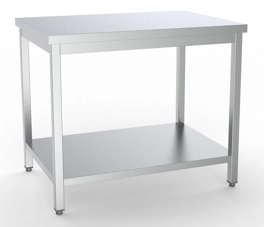 700 worktable bottom shelf flat packed 1000