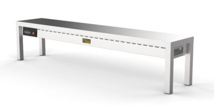 Overshelf ceramic heated 1 level 1800  5 heaters of 250w