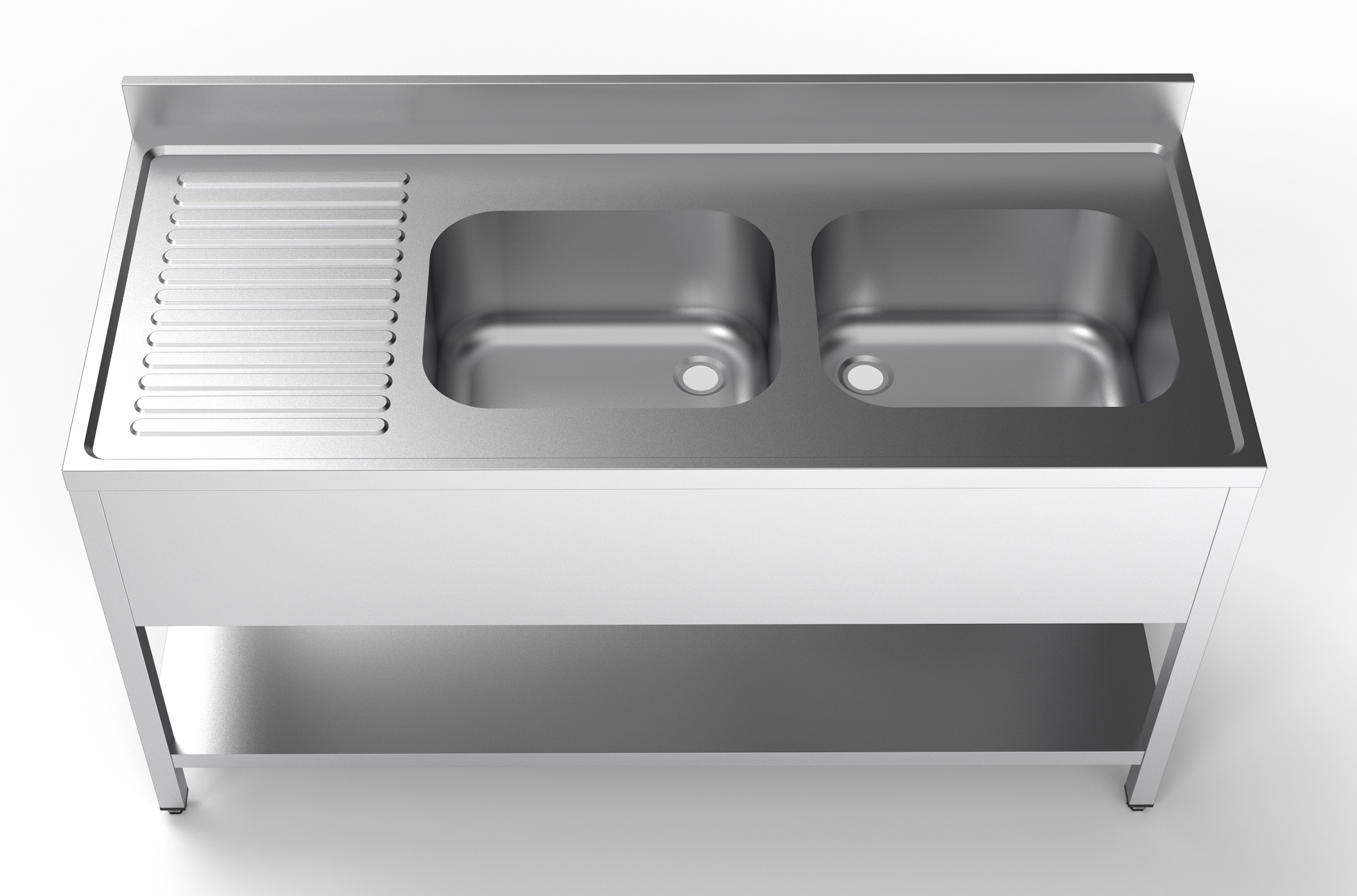 7333_0855-15878 700 kriauklės spintelė, 2 dešinės lentynos, 1600 - Image 2