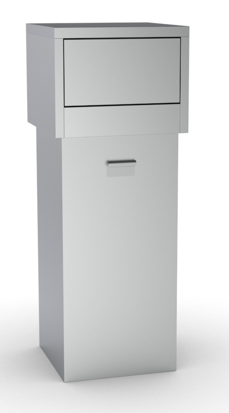 Ss waste bin 80l Ss waste bin 80l