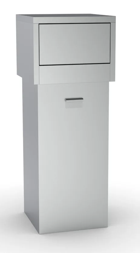 Ss waste bin 80l