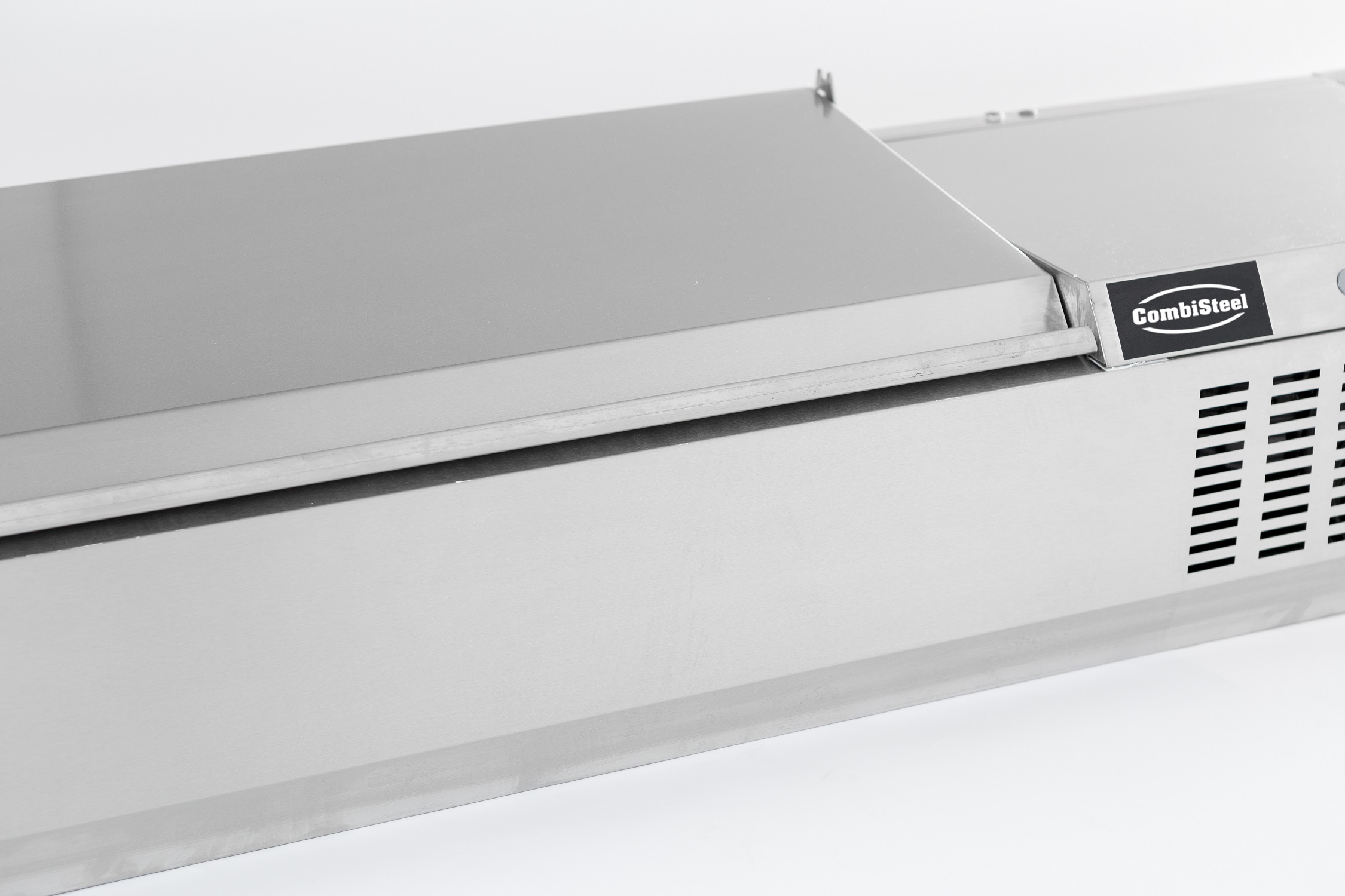 7450_0025-6391 Refrigerated counter top Stainless steel top 1/4GN x 5 - Image 3