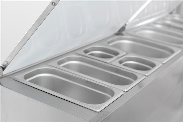 7450_0104-6413 Saladette 3 doors 8x1/3GN container - Image 5