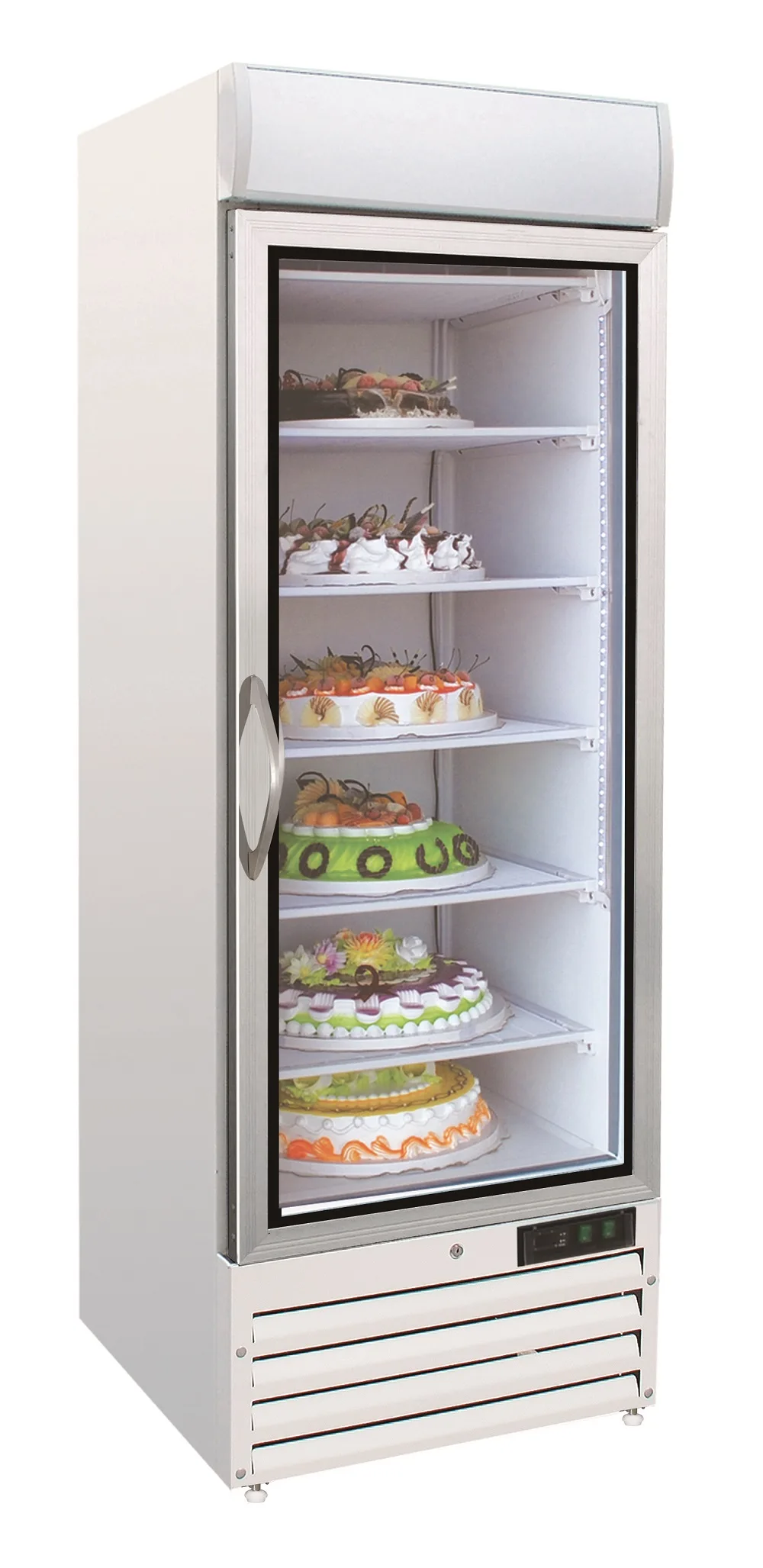 Freezer 1 glass door
