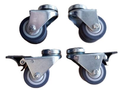 Castors set hr/hf serie (4x)