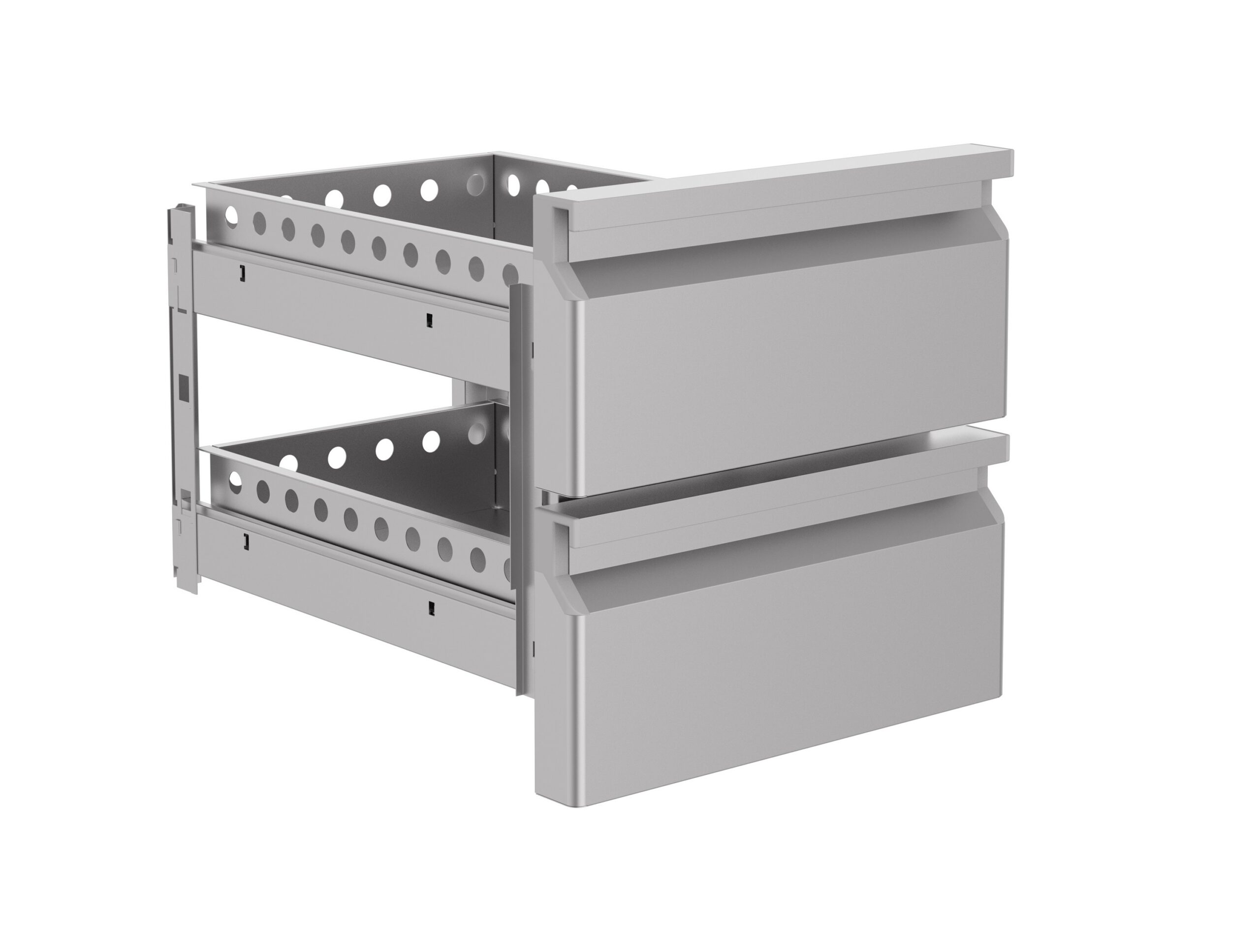 Drawerset 2-drawers for 7450.0755-0760-0765 combisteel doesn’t give any warranty on the installation of the drawerset Drawerset 2-drawers for 7450.0755-0760-0765 combisteel doesn’t give any warranty on the installation of the drawerset