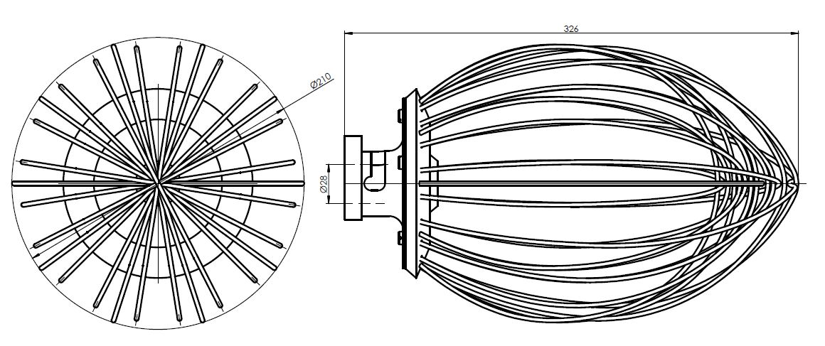 7455_0127_dimensions Šluotelė skirta 7455.0105 - Image 2