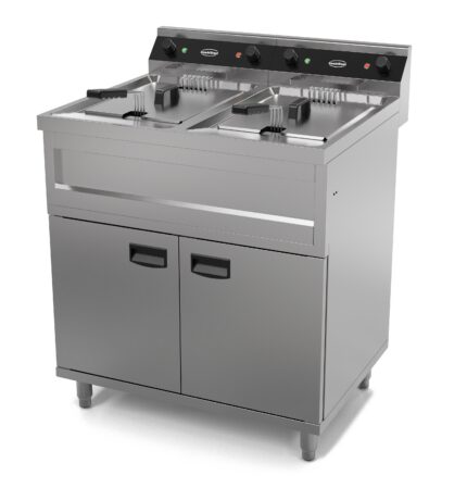 Electric fryer 2x12l 2x9kw